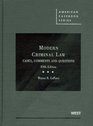 Modern Criminal Law Cases Comments and Questions 5th