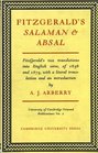 Fitzgerald's Salaman and Absal A Study