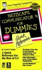 Netscape Communicator 4 for Dummies Quick Reference
