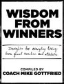 Wisdom from Winners