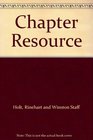 Chapter Resource