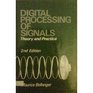 Digital Processing of Signals Theory and Practice 2nd Edition