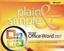 Microsoft Office Word 2007 Plain  Simple