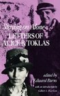 Staying on Alone Letters of Alice B Toklas