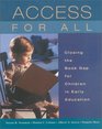 Access for All: Closing the Book Gap for Children in Early Education