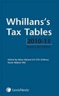 Whillans's Tax Tables 201011