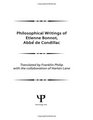 Philosophical Works of Etienne Bonnot Abbe De Condillac Volume 1
