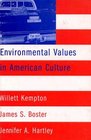 Environmental Values in American Culture