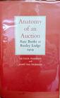 Anatomy of an Auction Rare Books at Ruxley Lodge 1919