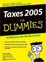 Taxes For Dummies 2005