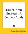 United Arab Emirates A Country Study