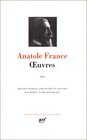 Anatole France  Oeuvres tome 3