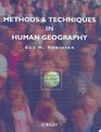 Methods and Techniques in Human Geography