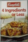 Campbell's 4 Ingredients or Less