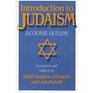 Introduction to Judaism A Course Outline