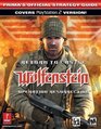 Return to Castle Wolfenstein Operation Resurrection Prima's Official Strategy Guide for PlayStation 2
