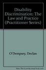 Disability Discrimination The Law and Practice