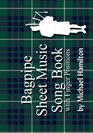 Bagpipe Sheet Music Song Book with Finger Positions