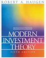 Modern Investment Theory  with Spreadsheet Modeling in InvestmentsWorkbook/CD with the Psychology of Investing With Spreadsheet  with the Psychology of Investing