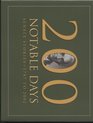 200 Notable Days: Senate Stories, 1787 to 2002: Senate Stories, 1787 to 2002