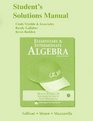 Student Solutions Manual  for Elementary  Intermediate Algebra