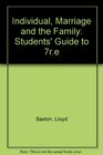Individual Marriage and the Family Students' Guide to 7re