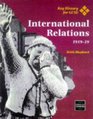 International Relations 19191939