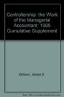 Controllership The Work of the Managerial Accountant  1995 Cumulative Supplement