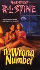 The Wrong Number (Fear Street, Bk 5)
