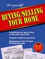 The E-Z Legal Guide to Buying/Selling Your Home (E-Z Legal Guide, 13)