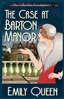 The Case At Barton Manor A 1920's Murder Mystery
