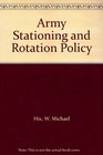 Army Stationing and Rotation Policy