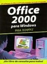 Office 2000 para Windows para Dummies