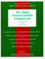 Alpha Limited Liability Company Kit Special Book Edition
