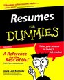 Resumes for Dummies Fourth Edition