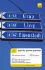 Teach Yourself QuickFix German Grammar