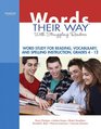Words Their Way with Struggling Readers Word Study for Reading Vocabulary and Spelling Instruction Grades 4  12