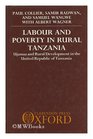 Labor and Poverty in Rural Tanzania Ujamaa and Rural Development in the United Republic of Tanzania