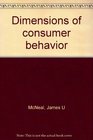Dimensions of consumer behavior