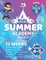 Kids Summer Academy by ArgoPrep  Grades 45 12 Weeks of Math Reading Science Logic Fitness and Yoga  Online Access Included  Prevent Summer Learning Loss