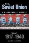 The Soviet Union A Documentary History 19171940