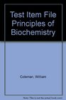 Test Item File Principles of Biochemistry