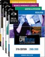 Bisk CPA Review 4Volume Set  37th Edition 20082009