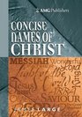 Amg Concise Names of Christ