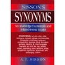Sisson's Synonyms An unabridged synonym and relatedterms locater