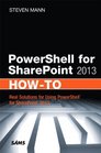 PowerShell for SharePoint 2013 HowTo