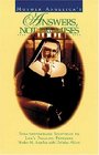 Mother Angelica's Answers Not Promises Straightforward Solutions to Life's Puzzling Problems