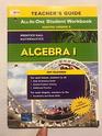 Algebra 1 Teacher's Guide to AllInOne Student Workbook Adapted Version B