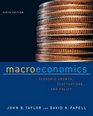 Macroeconomics Economic Growth Fluctuations and Policy