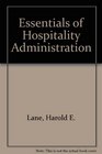 Essentials of Hospitality Administration